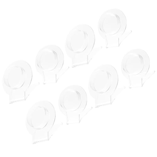 PRETYZOOM 8 Piezas Soporte para Pulseras Transparente de Acrílico Expositores de Joyas para Venta Organizador de Pulseras para Escritorio ⭐