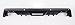 Roush 421894 Rear Fascia (2015+ Mustang Premium Valance (RAW - Black)), 1 Pack