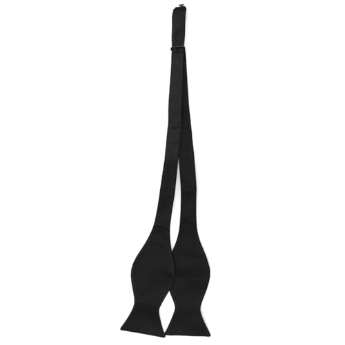 ANCLLO Pajarita Negra Vintage Ajustable Unisex, Formal para Hombre y Mujer, Adecuada para Fiesta, Esmoquin, Boda