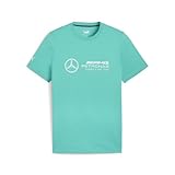 Puma Men's Mercedes-AMG Petronas Essentials Logo Tee, Sheen Green, Medium