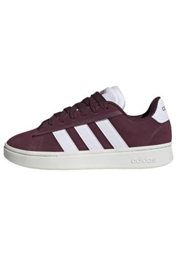 adidas Men's Grand Court Alpha 00s, Maroon/White/Maroon, 10