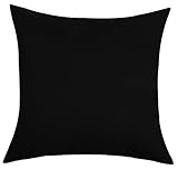 TangDepot Cotton Canvas Throw Pillow Cover -  Handmade - Many Colors Avaliable (12