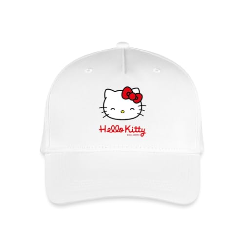 Casquette Hello Kitty souriante enfant bio contre le soleil
