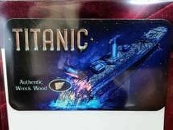Amazon.co.jp: 実物 タイタニック号 甲板木材 同年コイン 破片