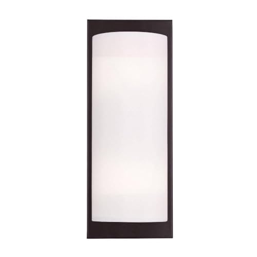 Image of Livex Lighting 50861-07 Meridian 2-Light Wall Sconce, Bronze