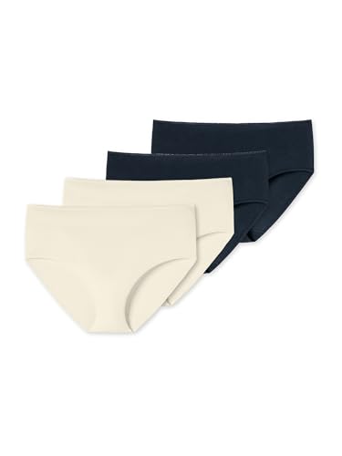 Slips mi-longs Schiesser confort coton extensible lot de 4 pièces