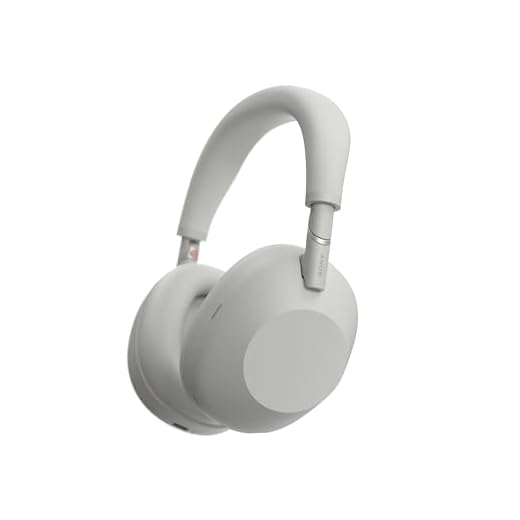 Sony WH-1000XM6 Casque Bluetooth sans fil avec suppression du bruit, son haute résolution signature, confort ultime, design pliable, étui durable, batterie 30 heures, iOS et Android, Argent