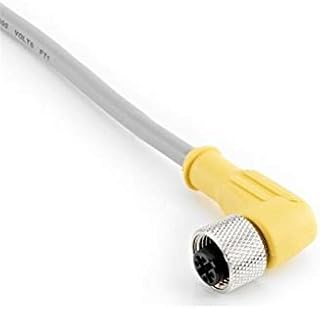 RADWELL VERIFIED SUBSTITUTE U2210-SUB 4-PIN, CORDSET - M12, 2M, 3-Wire, Grey PVC, Female Angle