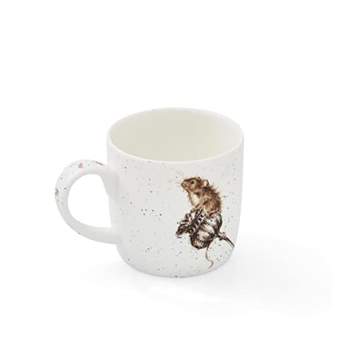 Royal Worcester MMOH5629-XSM Wrendale Country Mice Mug, Multi-Color, 1.3L