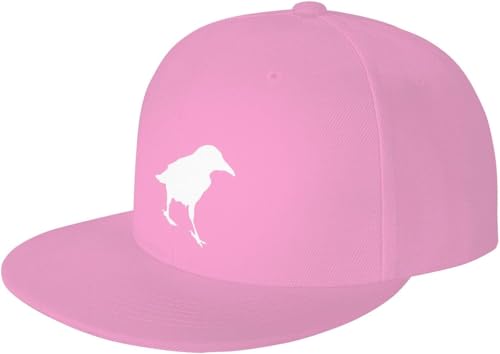 Crow Silhouette Outdoor Baseball Hat Flat Hat