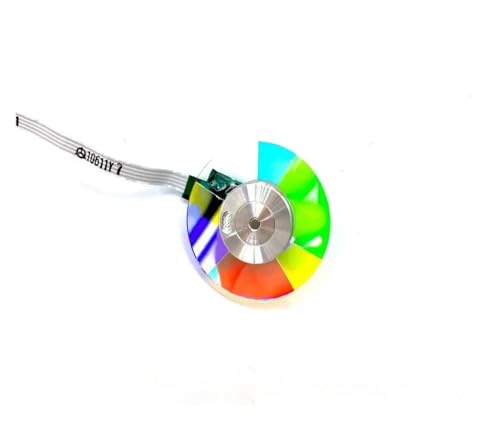 Rueda de color proyector HD141X soluciona parpadeo y ruido óptico 4