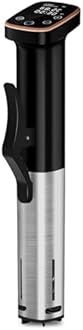 Sous Vide Cooker, Sous Vide Machine 1100 W, Immersion Circulator Precisional Cooker with Touch Control, Accurate Temperature, Ultra-quiet, IPX7 Waterproof, Fast Heating and Time Control