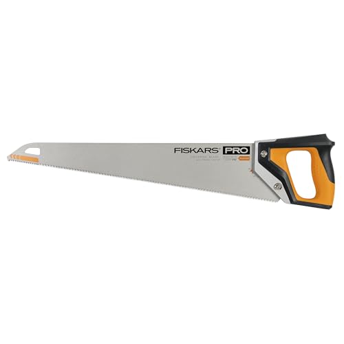 Fiskars Pro PowerTooth Universal Hand Saw & Safety Sheath, 22" Steel Blade - image 1
