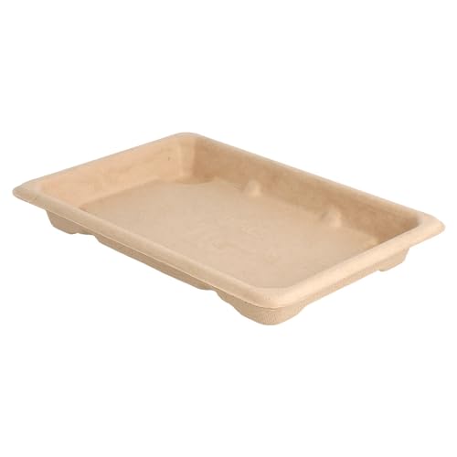 Cajas de sushi baratas de celulosa natural para bandejas de comida para llevar y envases take away