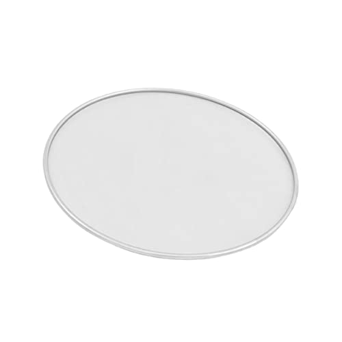 Amosfun Malla para Freidora De Aire Antigrasa 21 Cm Acero Inoxidable 304 Pantalla Antisalpicaduras De Grasa Accesorio Cocina Segura y Práctica