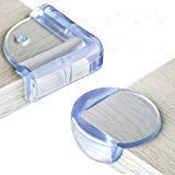 SKEMIX Clear Corner Guards High Resistant Adhesive Gel Child Corner Guards Safety Edge Clear Corner Protector (L Shaped & Ball Shaped)