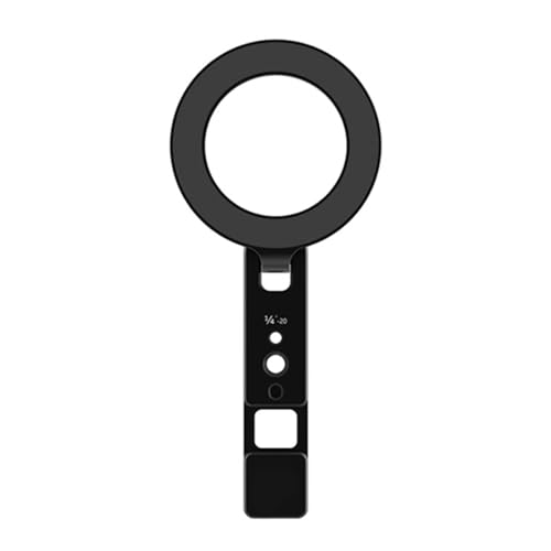 Supporto da scrivania pieghevole con foro per vite da e scarpa fredda per videoconferenze live streaming