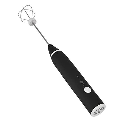 Electric Stirrer, 3 Speed Modes Electric Handheld Stainless Steel Detachable Probe Safe Nonstick Flexible Mini Hand Mixer Suitable For Making Drinks At Home