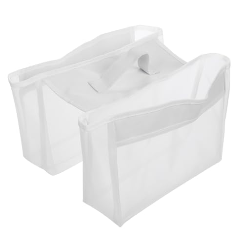 MUCKLILY Mesh Bath Toy Organizer Hanging Net Storage for Bathtub Bathroom Bag for Boy Girl Toys Airy Design for Quick Drying Easy Access for Play Areas Boy Girl Room