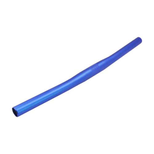 Fenteer Manillar de Bicicleta, Manillar Corto de Bicicleta, Piezas Resistentes, Barra Elevadora Plana de Moda, Manillar para Montar en Bicicleta, Modificación, Azul