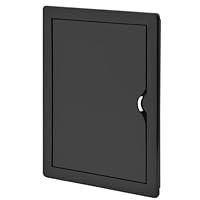 Miratic Revisionsklappe Farbe Schwarz ABS-Material (15 x 20 cm)