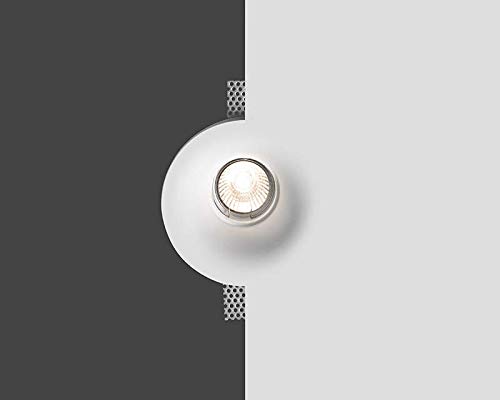 Faretto A Scomparsa In Gesso Con Attacco GU10 - Per Soffitti - Foto 3