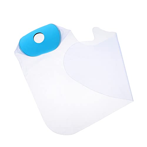 COLLBATH 1 PC Plaster Waterproof Area Membrane is PVC PVC Hands Protect Cover The Wearing Port is Made of Cloth Nylon Fiber Woven Cloth Composite