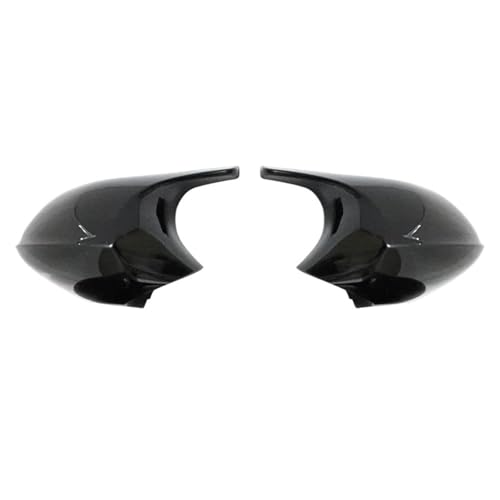 Coque de rétroviseur YIJIAVSX en ABS noir pour Série 3 E90 et Série 1 E87