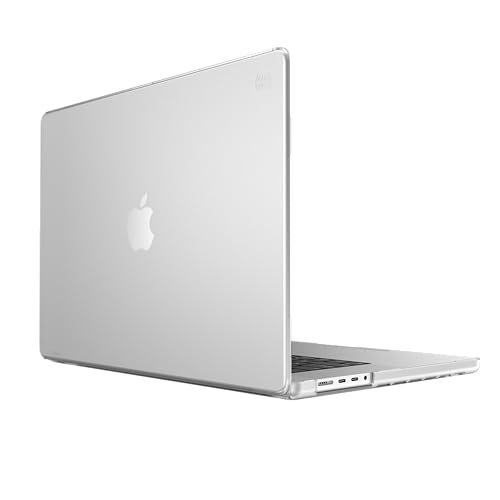 Speck SmartShell MacBook Pro 16 Clear Case - Scratch Resistant Hardshell - M1 / M2 / M3 Pro / Max A2485 / A2780