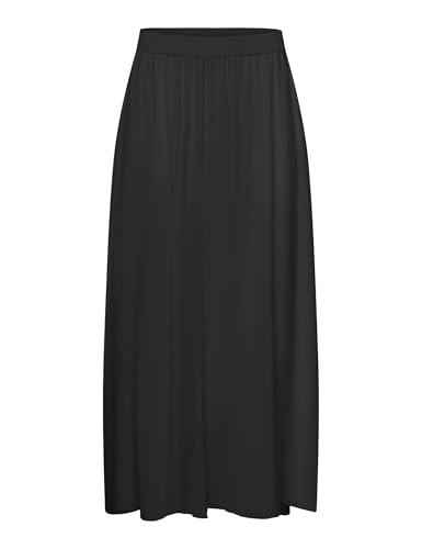 Jupe fendue noire Onlasta Life WVN pour un look chic du bureau en soirée