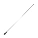 GRA-SMA24 BNC 144-146/430-440 MHz 2M/70cm Super-Elastic Memory Steel Flexible Vertical Handheld Dual-Band Antenna, 15.75 inch