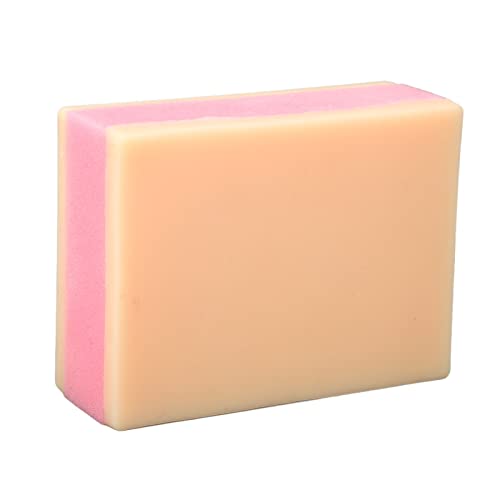 Almohadilla de Práctica de Inyección, Modelo de Entrenamiento de Sutura Reutilizable Multifuncional 2 Capas de Piel de Silicona Capa Interna de Esponja para Curso Educativo