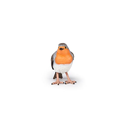 Papo -Hand-Painted - Figurine -Wild Animal Kingdom -Robin -50275 -Collectible - For Children - Suitable For Boys And Girls- From 3 Years Old #TOP1