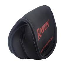 AnglerInt Raven Neoprene Reel Case-Black