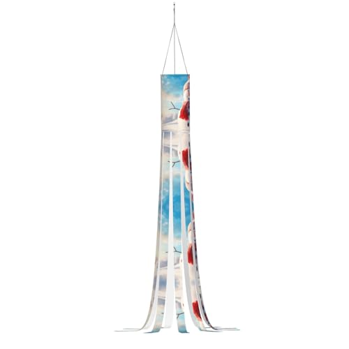 Hgvcse A235 Schneemann Halloween Geist Windsack