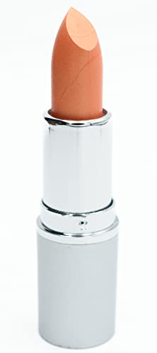 Image of Pure Ziva Orange Flare Pearl Coral Moisturizing Lip Cream Lipstick Color Paraben, Lanolin & Cruelty Free, No Animal Testing