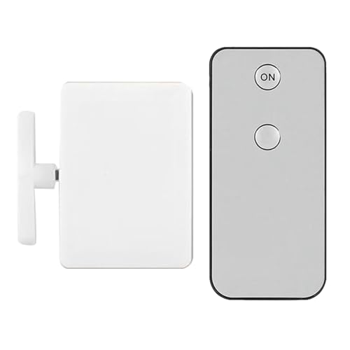 Botón remoto pulsador – Botón inalámbrico con mando a distancia | Accesorios para el hogar, dispositivos inteligentes para el hogar, luces de control remoto del robot para lámpara de luz