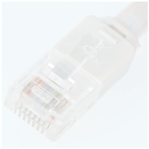 Cable plano patch Goobay CAT 6 U/UTP 2 m blanco miniatura 5