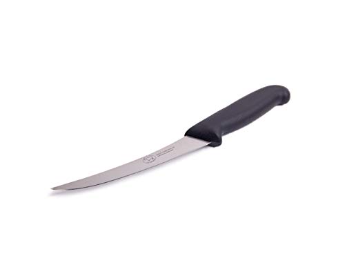 THE SMITHFIELD Samprene The 6 Inch Curved Boning Knife-Black, Polyproplene, One Size