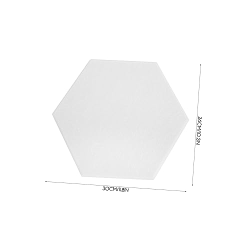 ERINGOGO 5 Piezas Paneles de Fibra de Poliéster Absorbentes de Sonido para Pared para Teatro en Casa KTV Grabación -Tablero Adhesivo Acústico para Reducción de Ruido miniatura 2