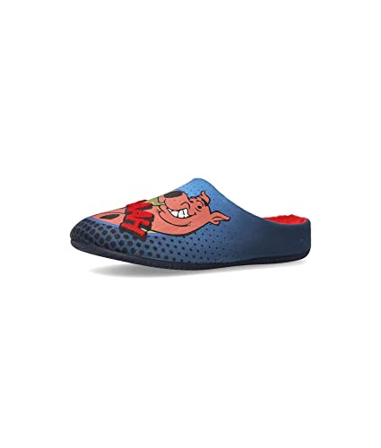 Garzón - Zapatillas de casa Scooby Doo Sintético Hombre Color: Marino-Rojo Talla: 47