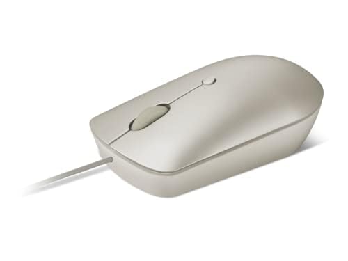 Image of Lenovo 540 USB-C Compact Wired Mouse (Sand), GY51D20879