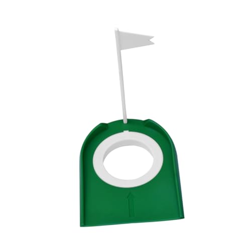 OSOLADY Metal Golf Putting Cup Portable Training Aid Detachable Cups for Indoor/Outdoor Practice
