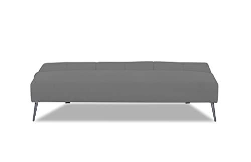 Image of Adorn India Xander 3 Seater Sofa Cum Bed (Grey) (3 Year Warranty)