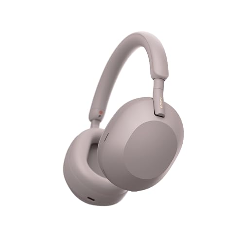 Image of Sony WH-1000XM5 Industry Leading Noise Cancelling Wireless Headphones, Hi-Res Audio, Best Phone Call Quality, 30 Hours Battery Life, Wearing Detection, Alexa Voice Assistant, Multipoint - Pink