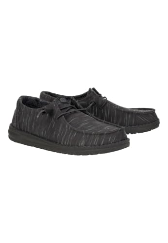 HEYDUDE Women's Wendy Amazon Exclusive Heathered Stretch Midnight Size 7 - image 2
