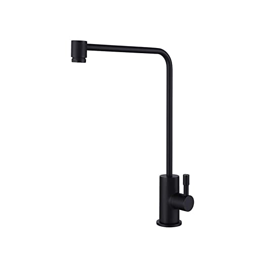 Robinet de cuisine filtre à eau pivotant 360 monotrou chrome