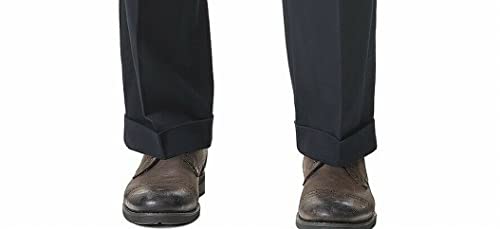 Dockers Men's Relaxed Fit Comfort Khaki Pants-Pleated, Dockers Navy, 40W x 29L - image 4
