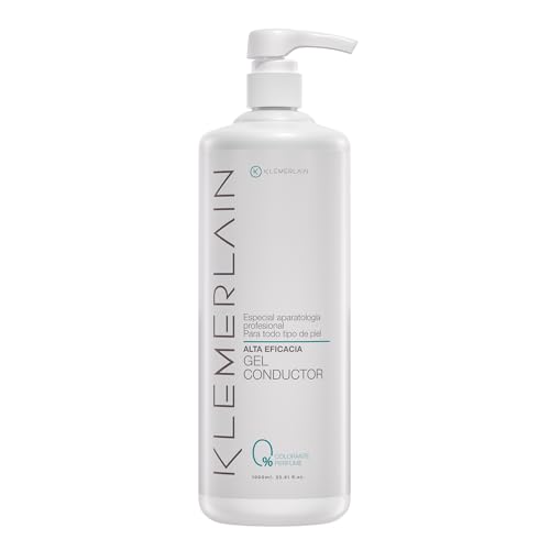 KLEMERLAIN UltraschallGel für Gesicht & Körper | Professionelles Leitgel für Radiofrequenz IPL LaserDepilation Mikroströme & Kavitation | Wasserbasis Farblos & Geruchslos | 1L