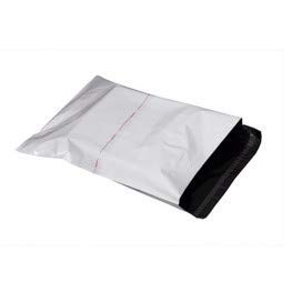 total solution White Poly Mailer Envelopes Shipping Bags with Self Adhesive, Waterproof and Tear-proof Postal Bags (6x8)